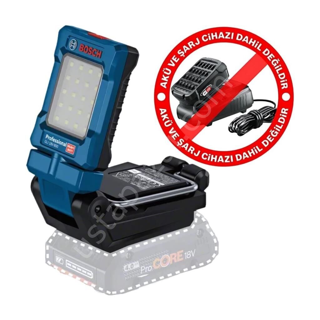 Bosch Professional Glı 18v-800 Hw Akülü Lamba