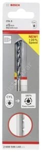 Bosch - cyl-5 Serisi, Blue Granite Turbo Beton Matkap Ucu, 5*100 mm 2608588140