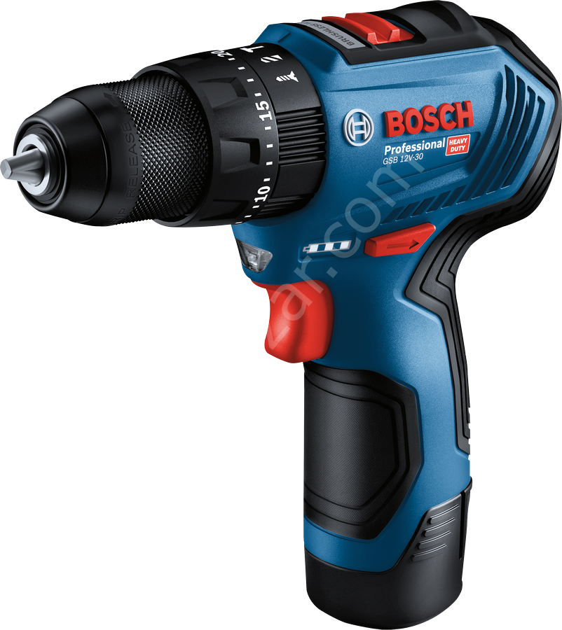 Bosch Professional GSB 12V-30 +39 parça vidalama setiAkülü Darbeli Delme Vidalama Makinesi 06019G9101