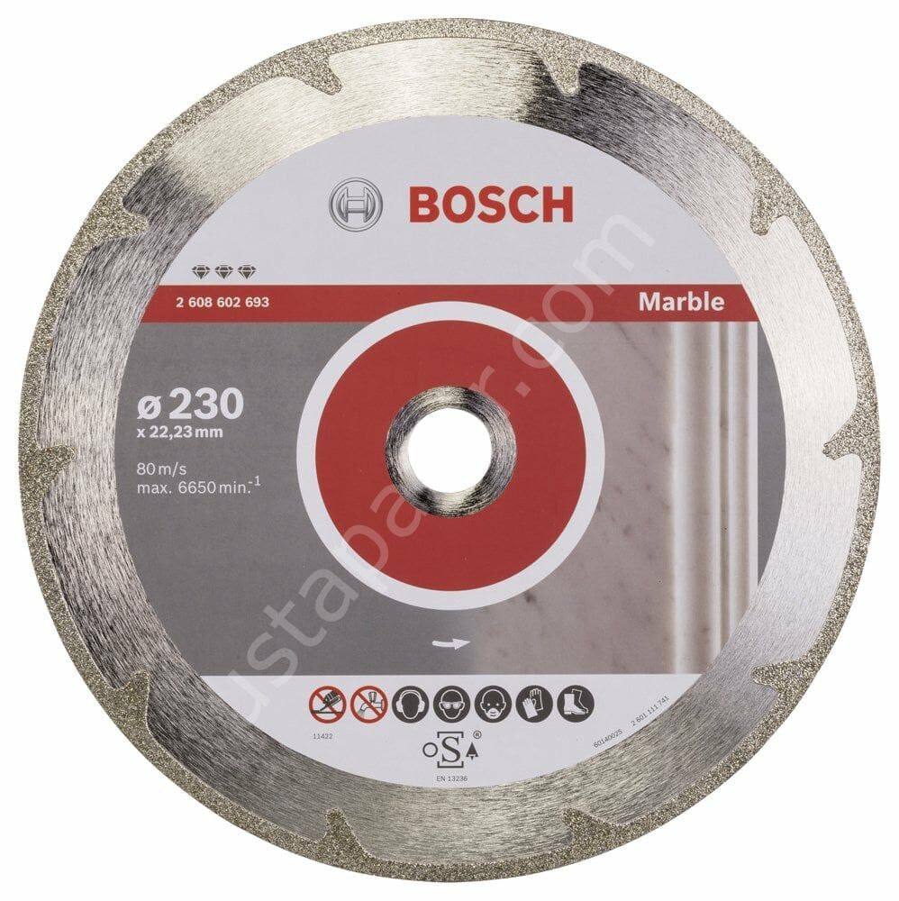 Bosch - Best Serisi Mermer İçin Elmas Kesme Diski 230 mm 2608602693