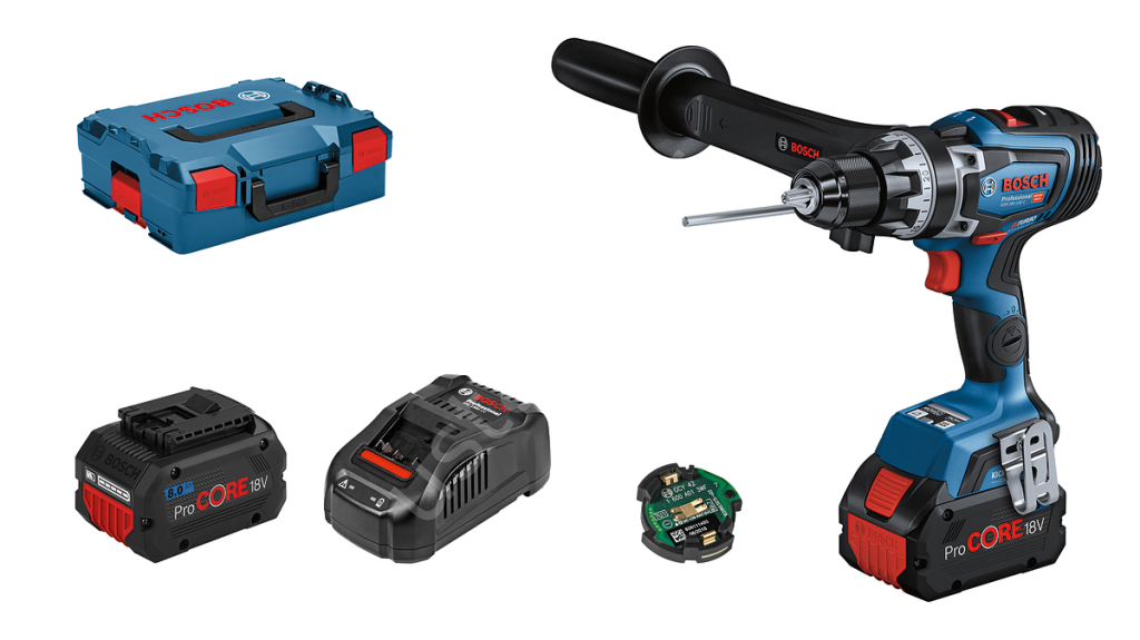 Bosch Professional GSR 18V-150 C Akülü Delme/Vidalama Makinesi (2x8,0 Ah ProCORE18V) 06019J5005