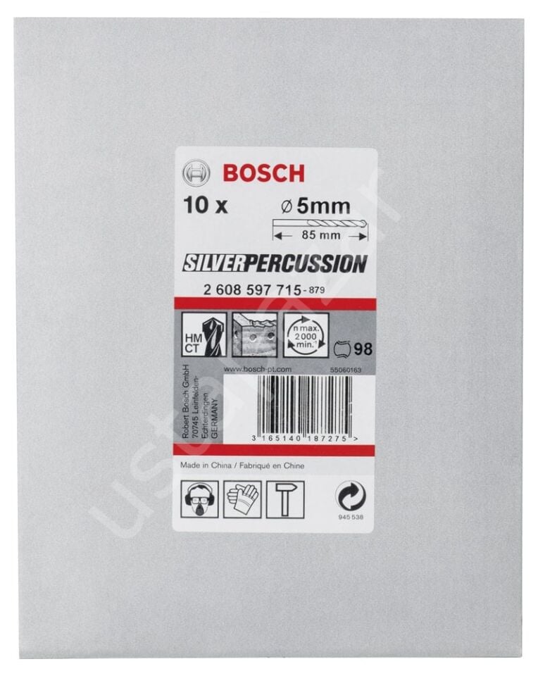 Bosch - cyl-3 Serisi, Beton Matkap Ucu 5*85 mm 10'lu Paket 2608597715