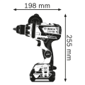 Bosch Professional GSR 18V-110 C (Solo) Akülü Delme Vidalama Makinesi 06019G0109