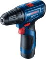 Bosch Professional GSR 120-LI 2 Ah Çift Akülü Delme Vidalama Makinesi 06019G8000