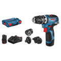 Bosch Professional GSR 12V-35 FC Çift Akülü 3 Ah Vidalama Makinesi 06019H3000