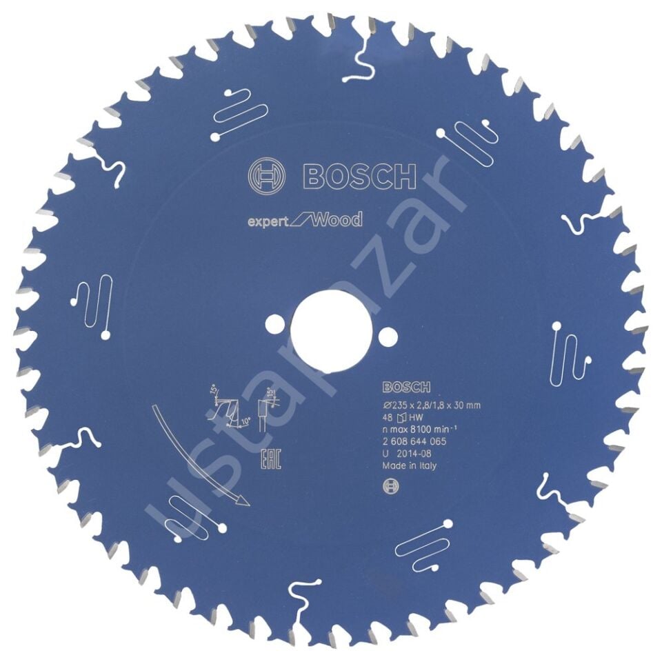 Bosch - Expert Serisi Ahşap için Daire Testere Bıçağı 235*30 mm 48 Diş 2608644065