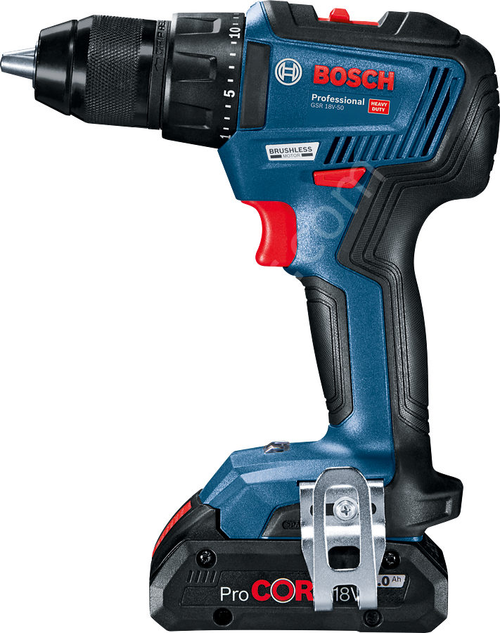 Bosch Professional GSR 18V-50 Aküsüz Vidalama Makinesi 06019H5006