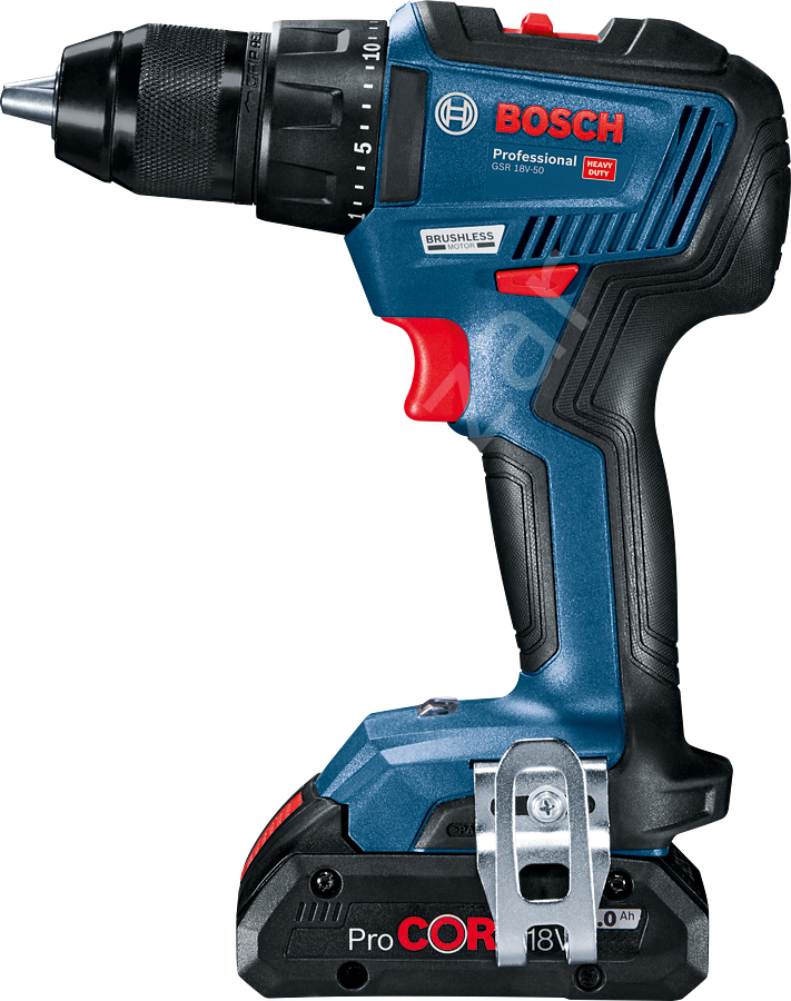 Bosch Professional GSR 18V-50 Aküsüz Vidalama Makinesi 06019H5006