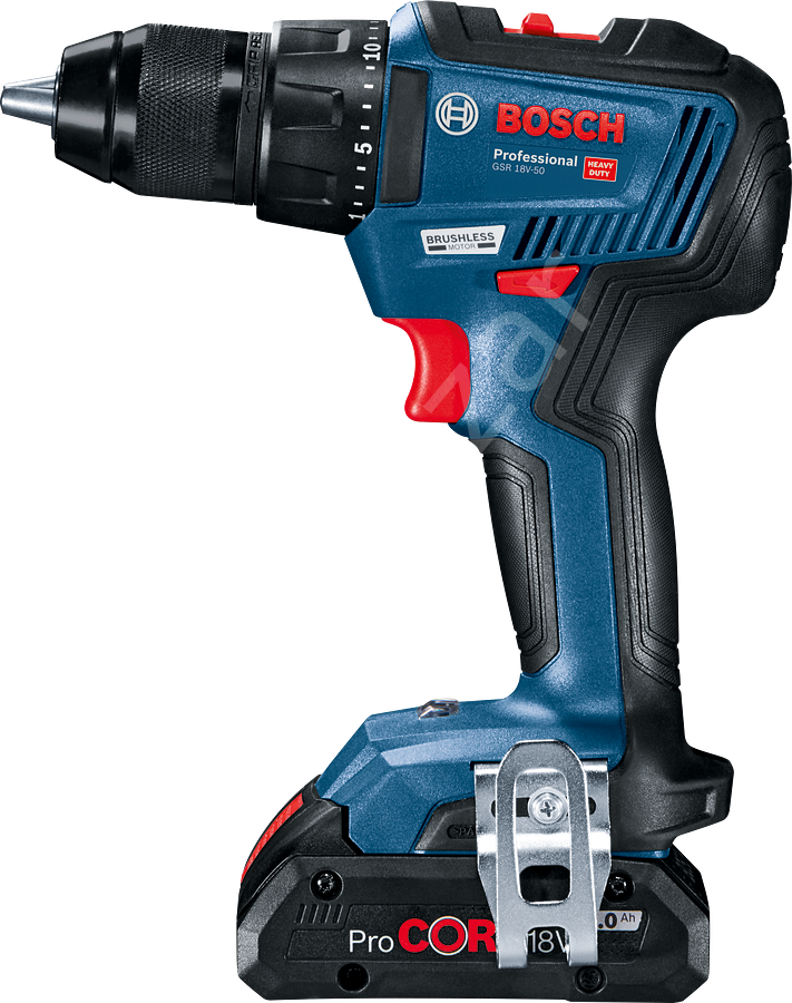 Bosch Professional GSR 18V-50 Aküsüz Vidalama Makinesi 06019H5006