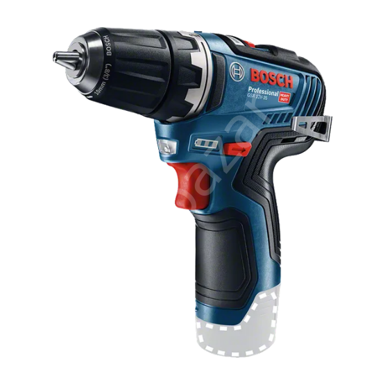 Bosch Professional GSR 12V-35 (Solo) Akülü Delme Vidalama Makinesi 06019H8000