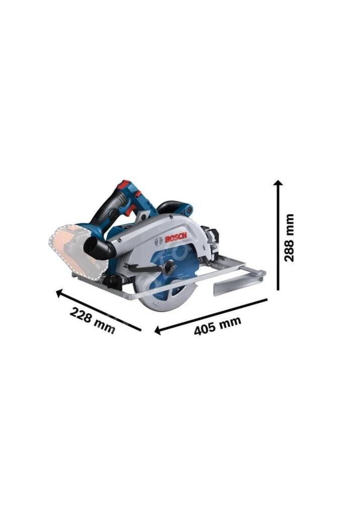 Bosch Profesyonel Gks 18V-68 Gc Solo Akülü Daire Testere (aküsüz)  06016B5100
