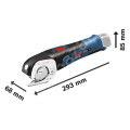 Bosch Professional Gus 12V-300 (Aküsüz) Kumaş Tekstil Makine