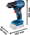 Bosch Professional GSR 185 LI SOLO Akülü Delme/Vidalama Makinesi 06019K3003