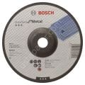 Bosch - 180*6,0 mm Standard Seri Bombeli Metal Taşlama Diski (Taş) 2608603183