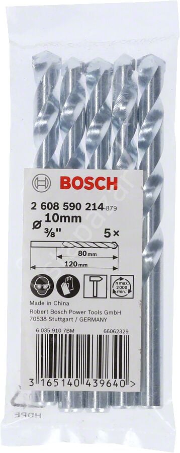 Bosch - cyl-1 Serisi, Beton Matkap Ucu 10*120 mm 5'li Paket 2608590214