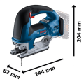 Bosch Gst 18V-155 Bc Dekupaj Testere (Akü ve Şarj Yoktur) 06015B1001