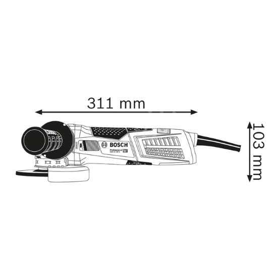 Bosch Gwx 17-125 S X-Lock Avuç Taşlama 125MM 1700W