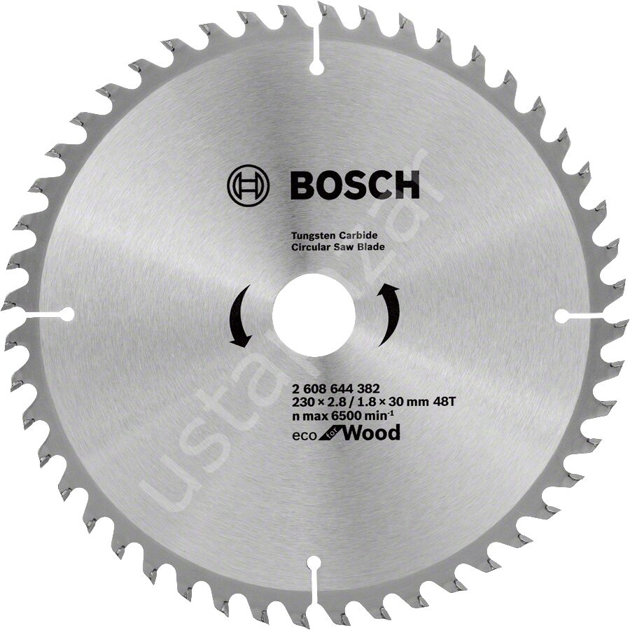 Bosch - Optiline Eco Serisi Ahşap için Daire Testere Bıçağı 230*30 48 Diş 2608644382