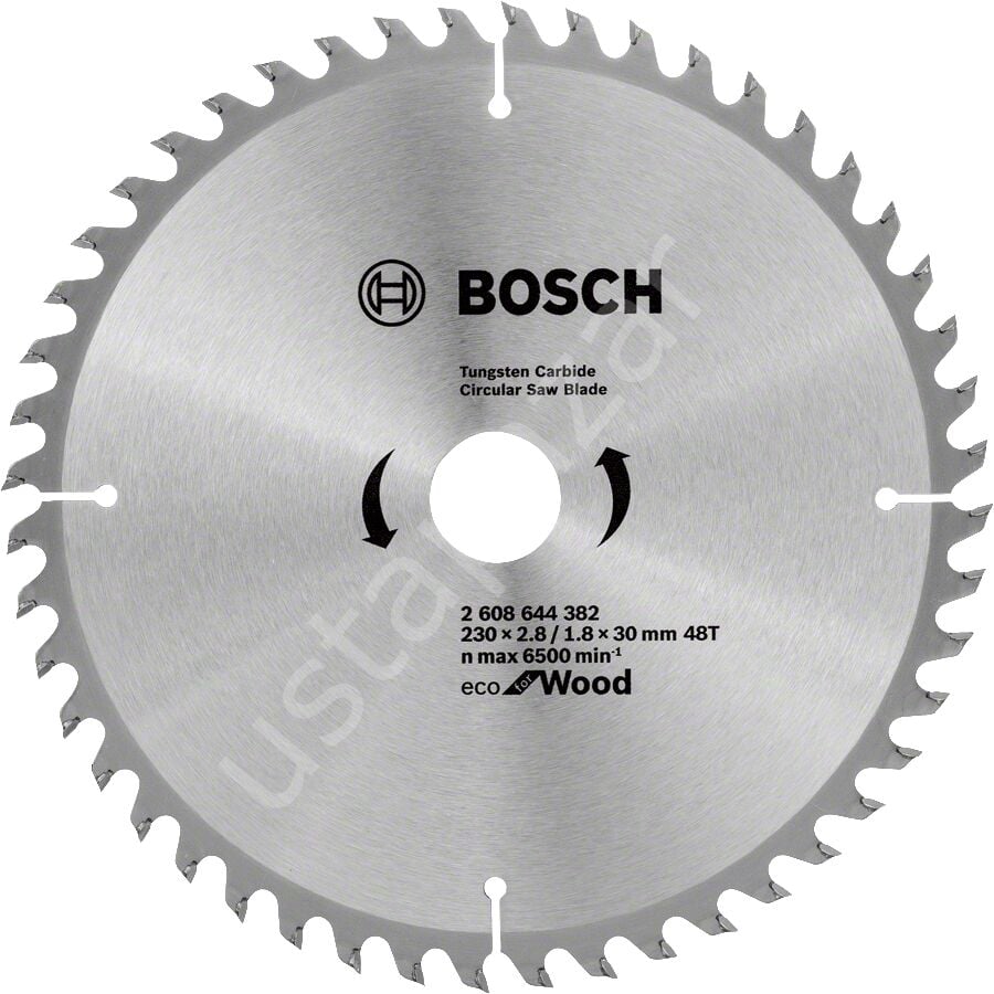 Bosch - Optiline Eco Serisi Ahşap için Daire Testere Bıçağı 230*30 48 Diş 2608644382