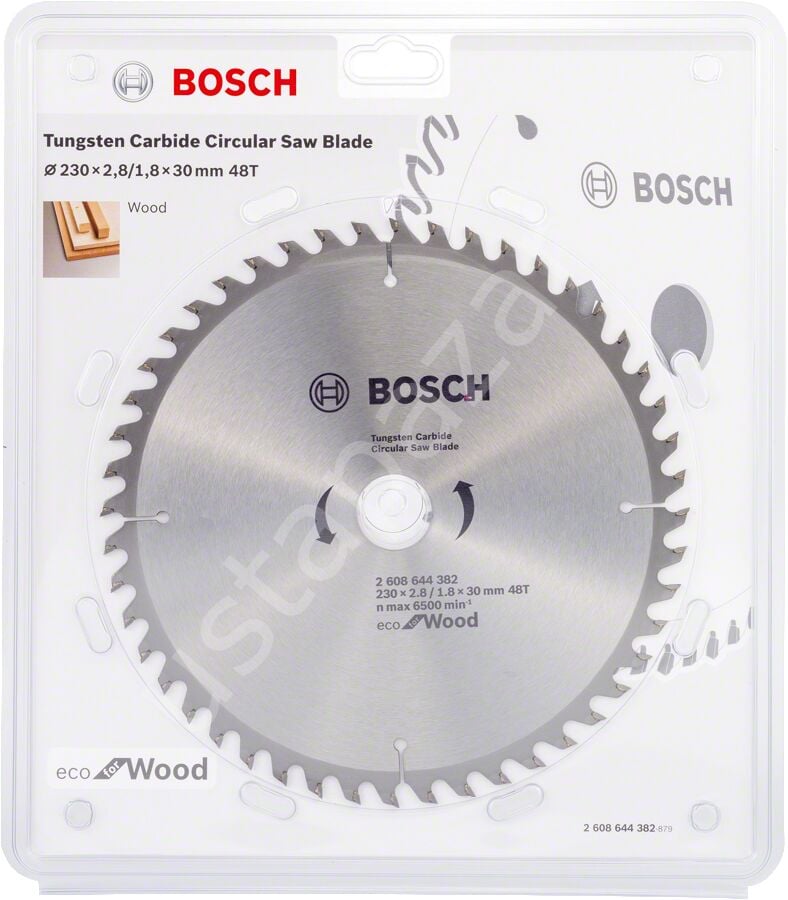 Bosch - Optiline Eco Serisi Ahşap için Daire Testere Bıçağı 230*30 48 Diş 2608644382