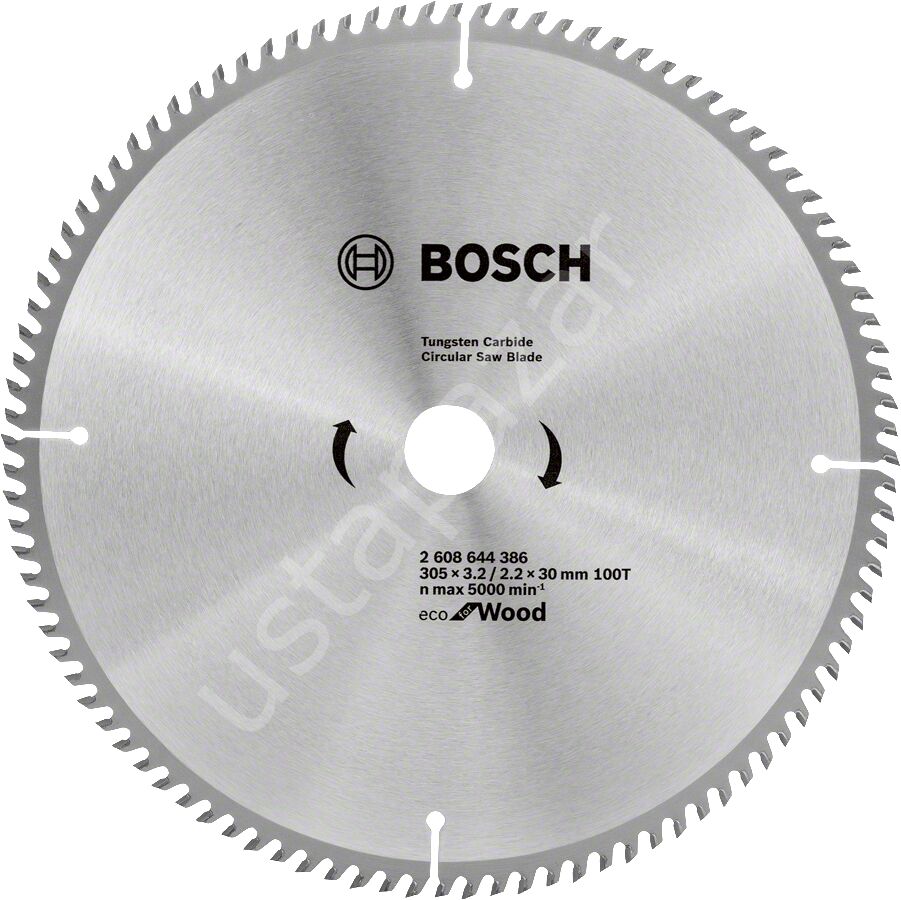 Bosch - Optiline Eco Serisi Ahşap için Daire Testere Bıçağı 305*30 100 Diş 2608644386