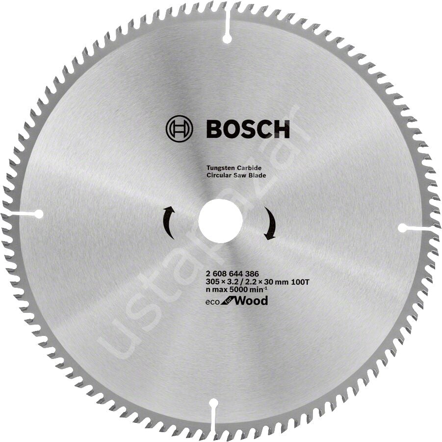 Bosch - Optiline Eco Serisi Ahşap için Daire Testere Bıçağı 305*30 100 Diş 2608644386