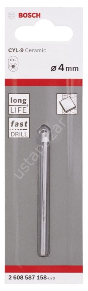 Bosch - cyl-9 Serisi Seramik Matkap Ucu 4*70 mm 2608587158