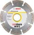 Bosch - Ekonomik Seri 9+1 Genel Yapı Malzemeleri İçin Elmas Kesme Diski 115 mm 2608615040