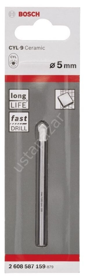 Bosch - cyl-9 Serisi Seramik Matkap Ucu 5*70 mm 2608587159
