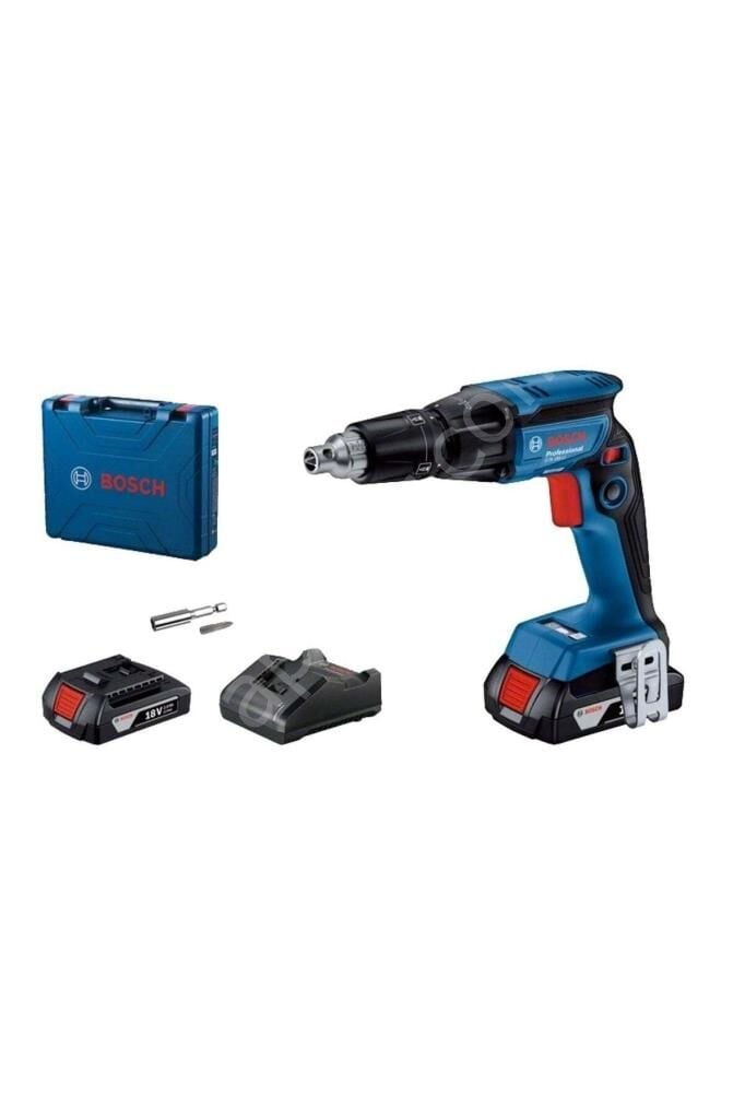 Bosch GTB 185-LI Çift Akülü 2 Ah Alçıpan Vidalama Makinesi 06019K7020