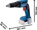 Bosch GTB 185-LI Çift Akülü 2 Ah Alçıpan Vidalama Makinesi 06019K7020