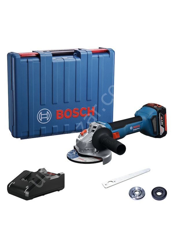 Bosch Professional GWS 18V-8  4 Ah Tek Akülü Taşlama Makinesi 06019N9021