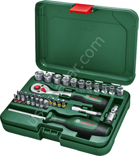 Bosch El Aleti Seti 34 Parça (Lokma- Vidalama uçları) 1600A02BY1