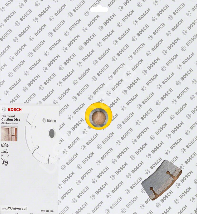 Bosch - Ekonomik Seri Genel Yapı Malzemeleri İçin Elmas Kesme Diski 350 mm 2608615035