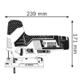 Bosch Professional GST 12V-70 Akülü Dekupaj Testere 06015A1005