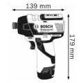 Bosch Professional GDR 12V-110 (Solo) Akülü Darbeli Somun Sıkma Makinesi 06019E0002