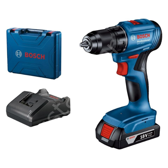 Bosch Professional Gsr 185-LI Tek Akülü 2 Ah Delme Vidalama Makinesi 06019K3001