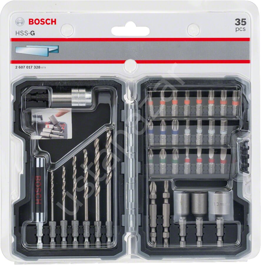 Bosch - Profesyonel 35 Parça Metal için Delme ve Vidalama Seti 2607017328