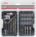 Bosch - Profesyonel 35 Parça Ahşap için Delme ve Vidalama Seti 2607017327