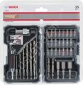 Bosch - Profesyonel 35 Parça Ahşap için Delme ve Vidalama Seti 2607017327