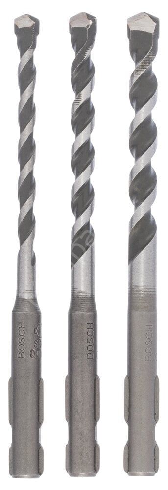 Bosch - SDS-Quick, Uneo için Çok Amaçlı Matkap Ucu SETİ 5,5-6-7 mm 2609256919