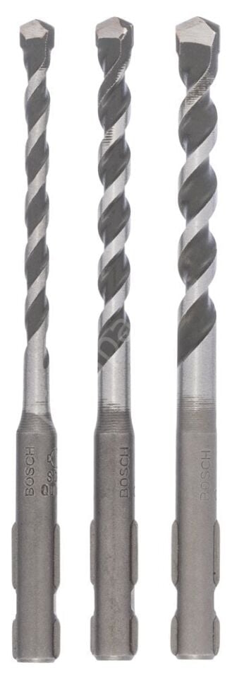 Bosch - SDS-Quick, Uneo için Çok Amaçlı Matkap Ucu SETİ 5,5-6-7 mm 2609256919