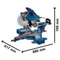 Bosc Profesyonel Gcm 340-305 D 1800 W Gönye Kesme Makinesi  0601B60000