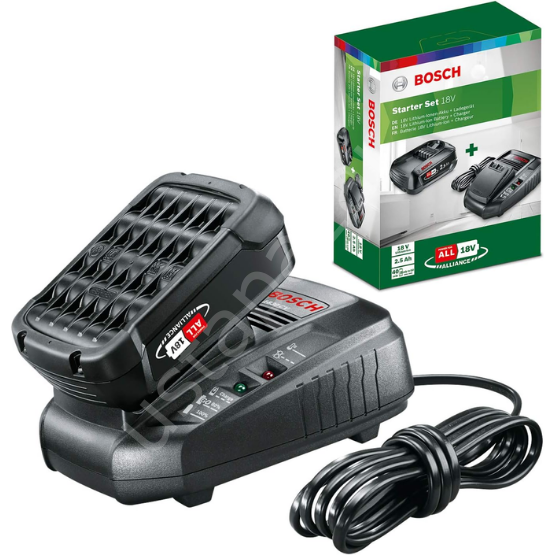 Bosch Başlangıç seti 18 V (2.5Ah + AL 1830 CV) 1600A00K1P