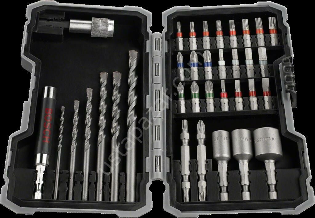 Bosch - Profesyonel 35 Parça Beton için Delme ve Vidalama Seti 2607017326