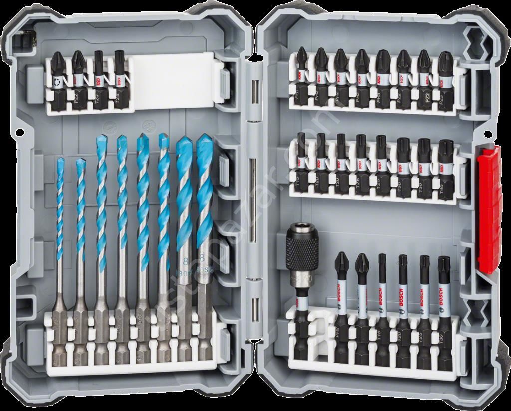 Bosch - Impact Control Serisi HEX-9 MC 35 Parça Karışık Set 2608577147