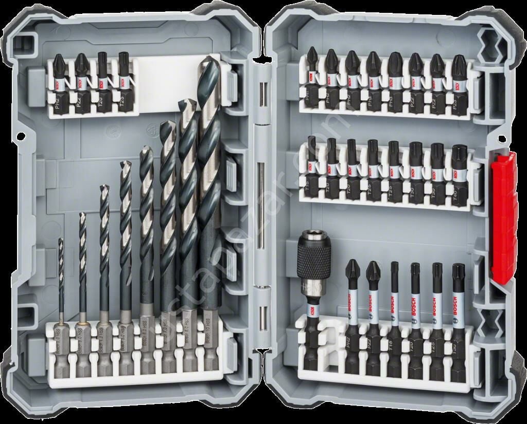 Bosch - Impact Control Serisi HSS 35 Parça Karışık Set 2608577148