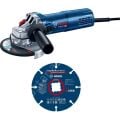 Bosch Profesyonel Gws 9-125 S Professional Avuç Taşlama Makinesi + Kesme Diski  0615990N3G