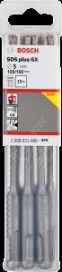 Bosch - SDS-Plus-5X Serisi Kırıcı Delici Matkap Ucu 5*160 mm 10'lu 2608833890