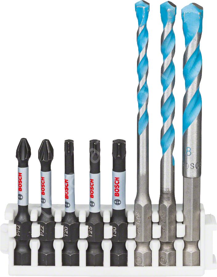 Bosch - Impact Control Serisi HEX-9 MC/Power Bit Karışık 8'li Set 2608577144